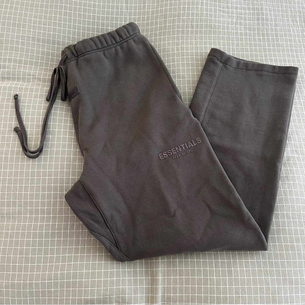 Essentials Fear of God Brown Sweatpants Size Large
